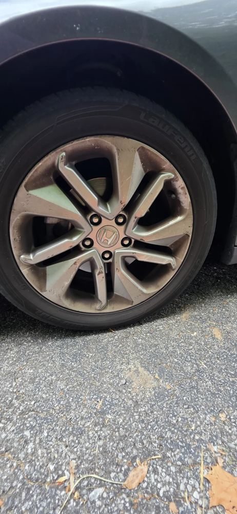 Wheel before detail