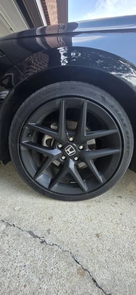 Wheel before detail